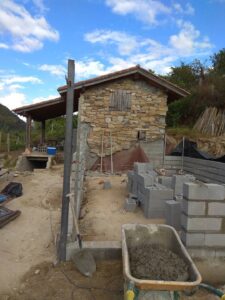 construcción casa en parada do sil