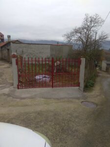 apertura entrada finca