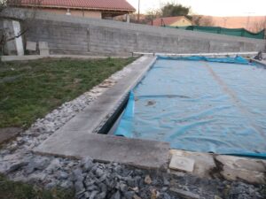 Cierre de bloque en Piscina