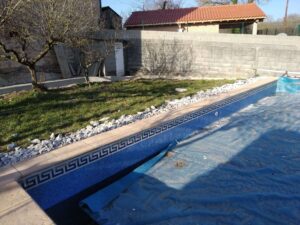 Cierre de bloque en Piscina